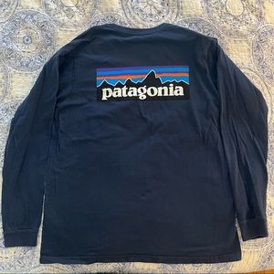 Patagonia Logo Long Sleeve